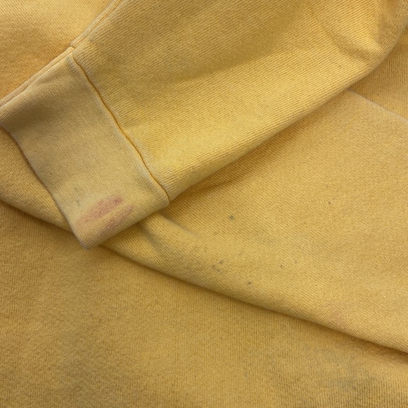 Vintage CI Apparel NDSU Bison Yellow Crewneck Sweatshirt Size Small 90's - Picture 7 of 7